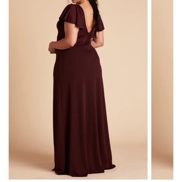 Birdy Grey HANNAH DRESS CREPE CABERNET - Picture 2 of 8